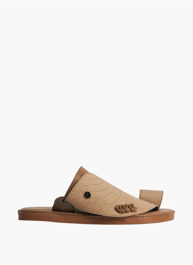 الواحة Men's Arabic Sandals with Toe Loop - Ramadan Collection