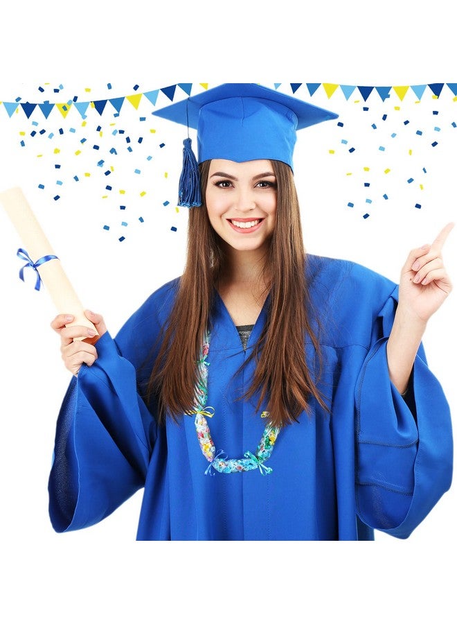 Glenmal Graduation Candy Lei Making Kit Plastic Lei Bags for Party Include 2 Inch x 110 yd Poly Tubing 3 Rolls Ribbon Graduation Bags Crafts for Party Supplies - Image 5