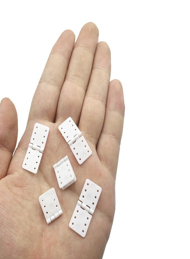 URIMPAVIDO 25PCS RC Airplane Pinned Nylon Hinges for RC Plane Replacement Parts Fixed Wing Model Airplane Loose-Leaf (Small 12X24mm) - Image 3