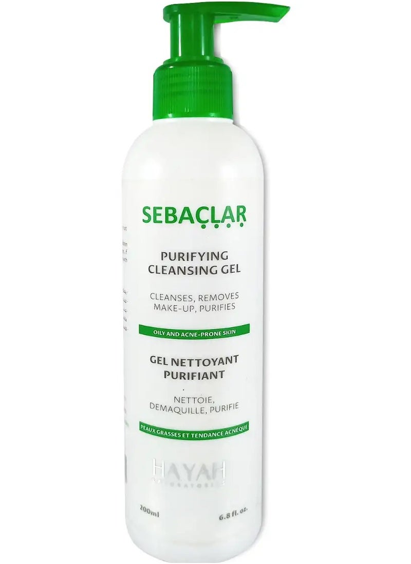 Hayah Hayah Sebaclar Purifying Cleansing Gel 200 Ml  - Image 2