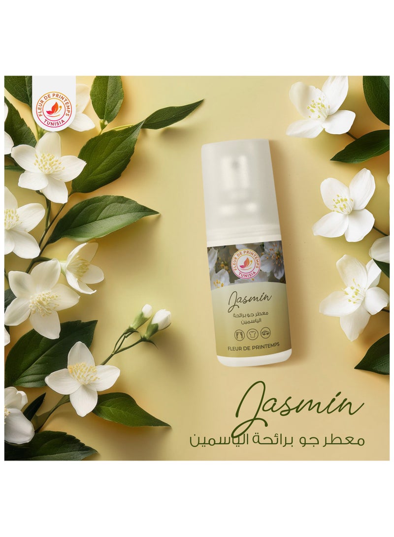 Fleur De Printemps Floral Air Freshener Gift Box | 6 Scents: Golden Rose, Jasmine, Lily Flower, Lavender, Amber, Cherry | Elegant & Long-Lasting | Gas-Free & Anti-Smoking | Ideal for Home, Car, Office, Fabrics - Image 4