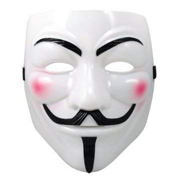 Western Era Vendetta Comic Face Mask Anonymous Guy Fawkes, (Set of 2) - Image 2