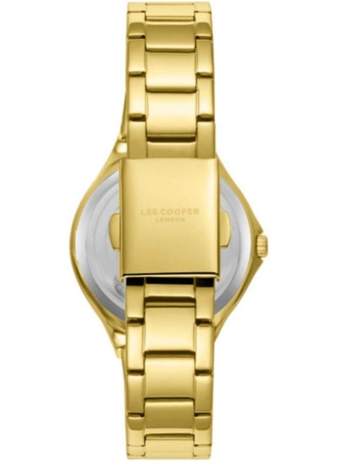 LEE COOPER Women's 2035 Movement Watch, Analog Display and Metal Strap - LC07999.130, Silver - Image 3