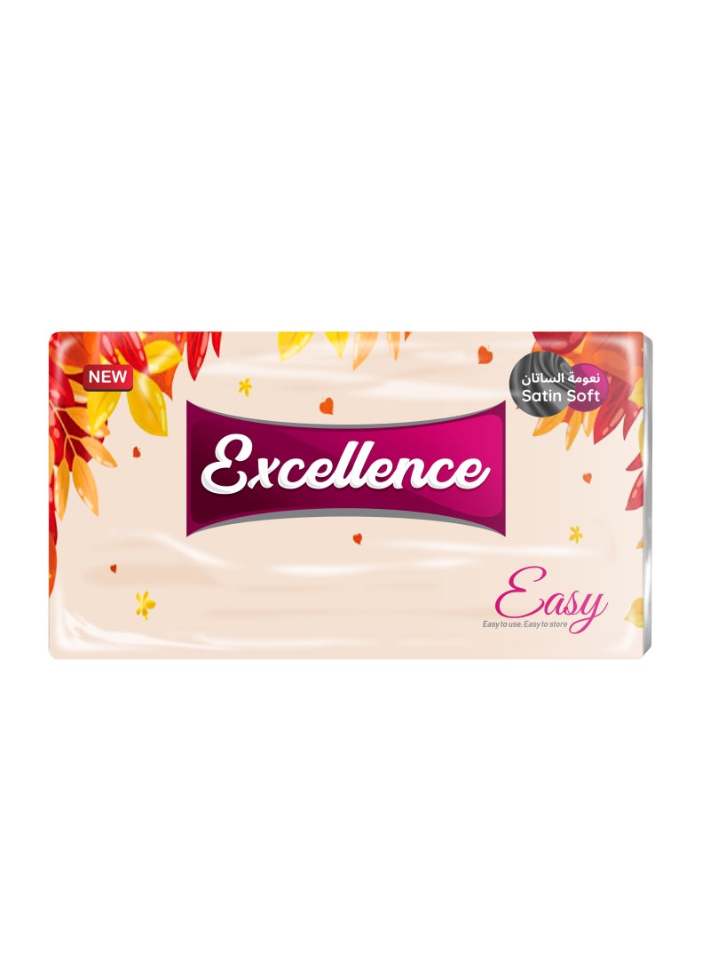 Excellence 2 Ply Easy Pack Tissues 60 Sheets