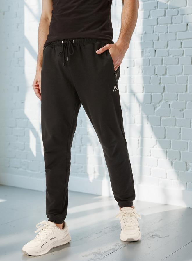 Active Jog Pants with Pocket Detail and Drawstring - Image 1