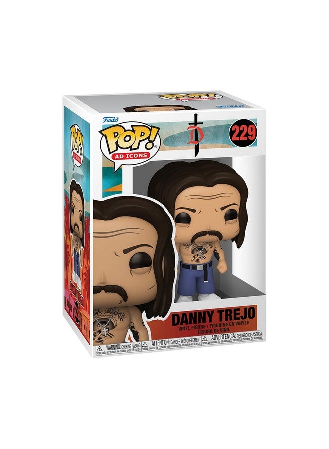 Funko POP! Ad Icon: Danny Trejo - Collectable Vinyl Figure - Gift Idea - Official Merchandise - for Kids & Adults - Horror Fans - Model Figure for Collectors and Display - Image 1