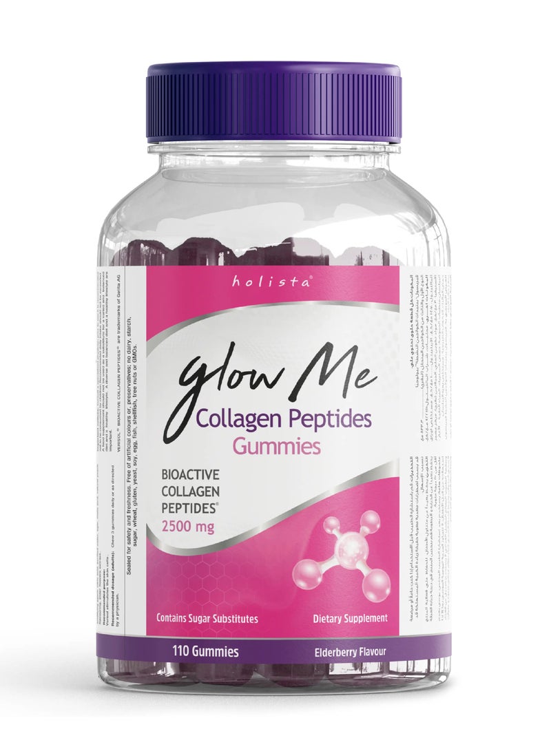 Holista Glow Me - Collagen Peptides 2500 Mg - 110 Gummies - Image 1