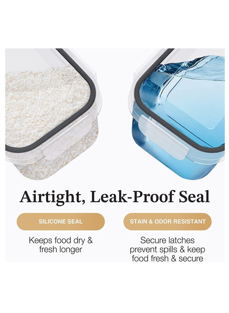 دوبكارت حاويات تخزين الطعام، خالية من مادة BPA، آمنة للاستخدام في غسالة الأطباق والميكروويف والفريزر (24 قطعة) - Image 4