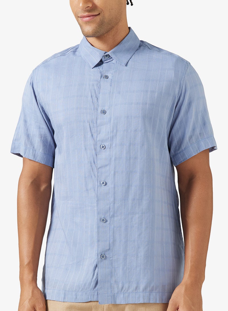 سفنتي فايف قميص كلاسيكي بقصة عادية - Image 3