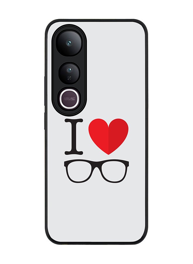 Stylizedd For vivo V50 Lite Case,Slim fit Camera Protection, Shockproof Thin Phone cover  - I Love Glasses