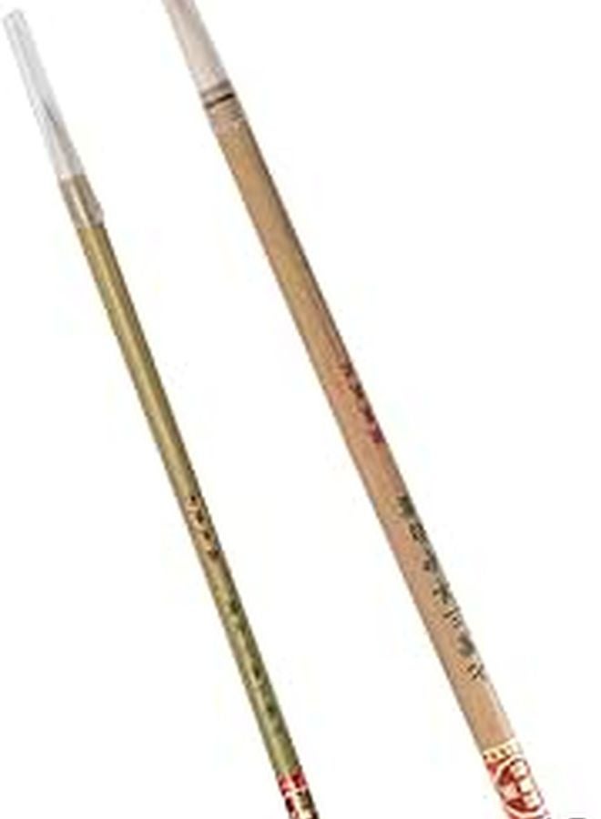 Ceramic Painting Brushes Set Medium Small White Cloud Hair Watercolor Liner Craft Art - Image 1