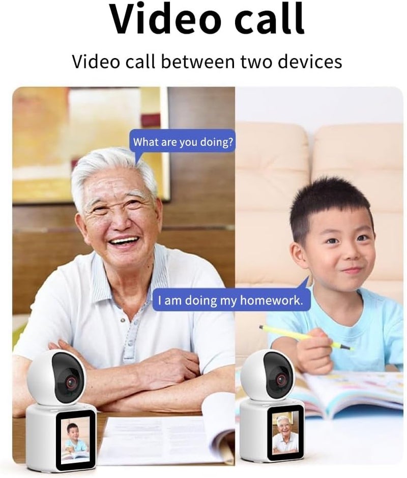 Generic Full HD WIFI Video Calling PT Camera with One-Click Call, Anthropomorphic Detection, and Infrared Night Vision via Mobile App  - Image 4