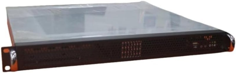 for Embedded 1U Industrial Control Chassis 1U Rack-Mount Chassis Depth 420mm Suitable Applicable to MINI 17 * 17CM Motherboard Server Firewall Computer