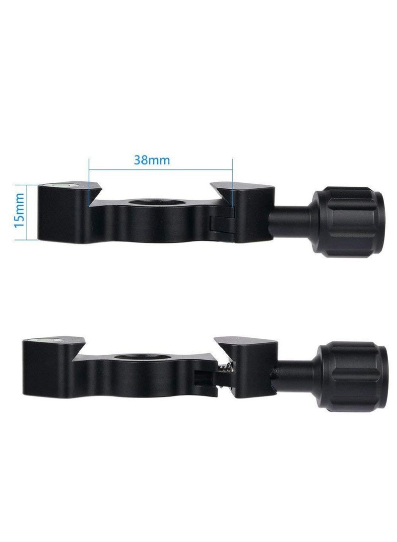 مشبك ثلاثي القوائم من سبائك الألومنيوم عالميًا أسود - Image 3