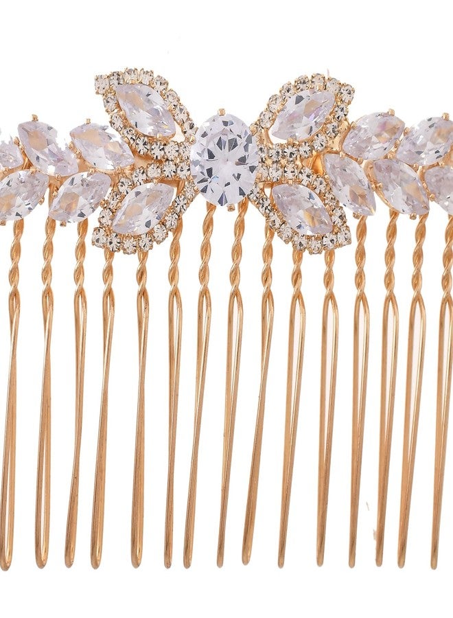 VOYLLA Royal Romance Elsa Comb Pin Hair Accessories|Comb Pin Hair Accessories For Women|Women Hair Accessories|Gift For Women|American Diamond|Wedding|Cocktail|Love|Heart|Party|Valentine Gift - Image 5