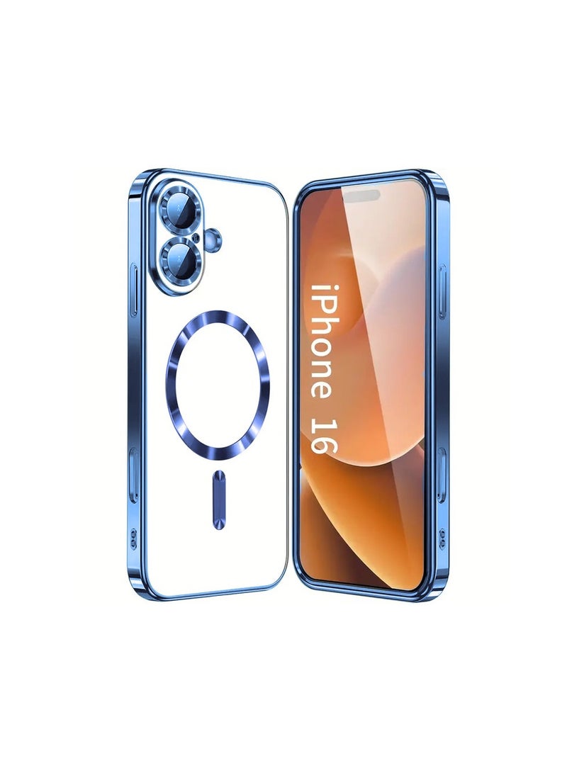 New Clear Protective Case for iPhone 16 with Fast Wireless Charging and Camera Protection