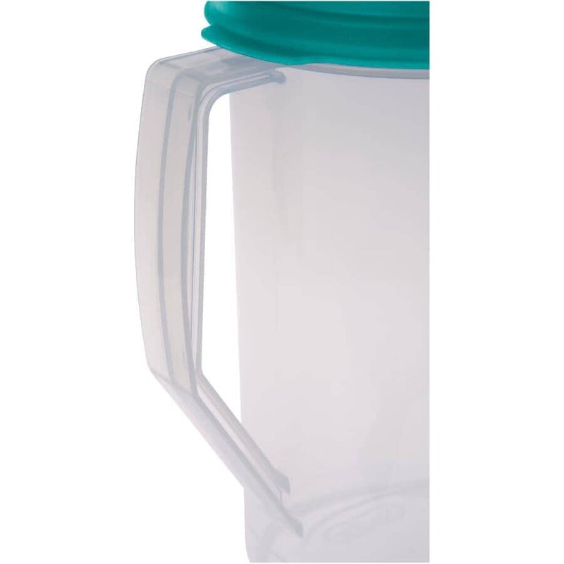 Sterilite ستريللايت 04860906 إبريق مشروبات، دائري، بلاستيك خالي من BPA، سعة 2 لتر - الكمية 1 - Image 3