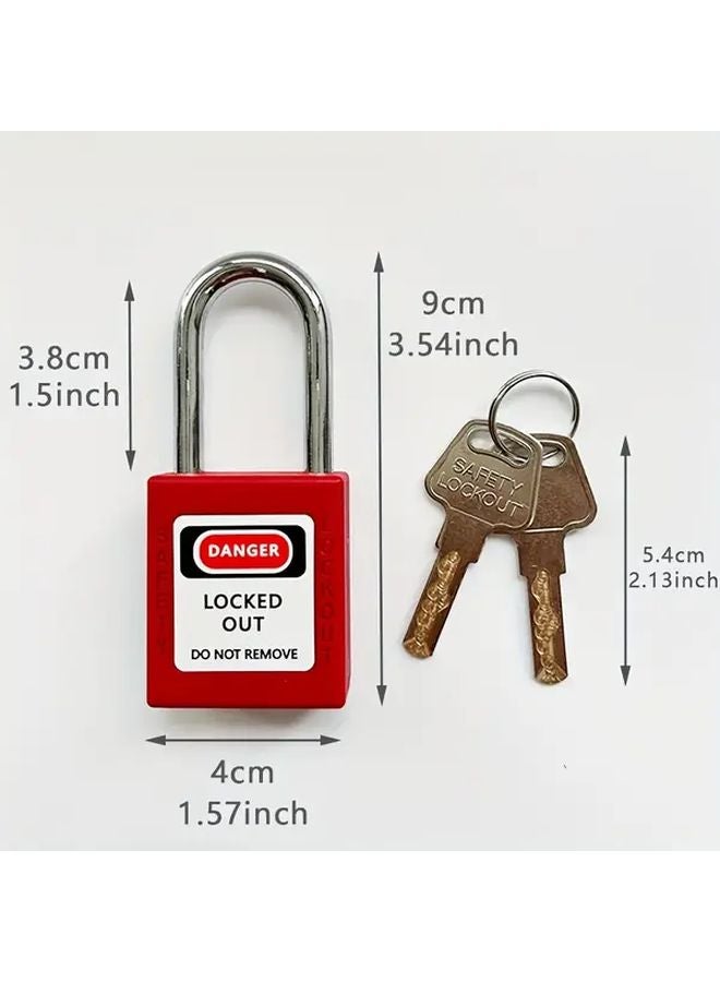 Heavy Duty Industrial Safety Lockout Padlock Model Lock BUJ 063 OSHA Compliant - Image 3