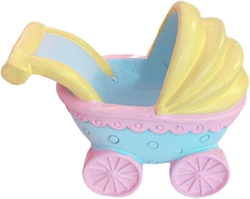 كلاراكو أثاث بيت الدمى، أثاث المطبخ والحمام وغرفة النوم وغرفة الأطفال لعربة أطفال بيت الدمى - Image 1