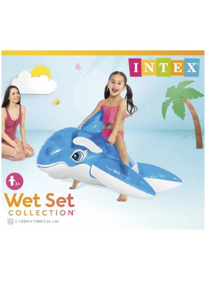 INTEX Intex Whale Float 152cm x 114cm Recommended for ages 3+ Code 58523np  - Image 3