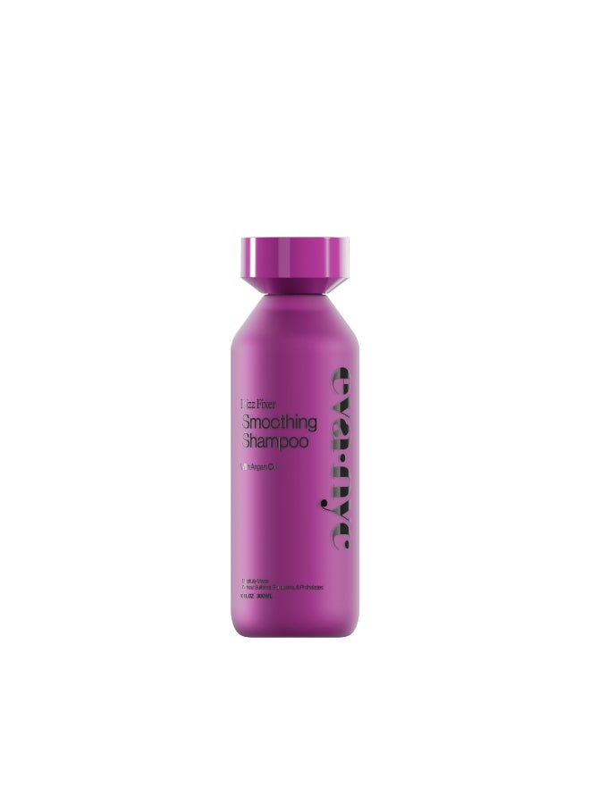 Eva NYC AntiFrizz Shampoo with Argan Oil Sunflower Seed Oil Soft Manageable Shiny Nourished Hair For Frizzy Medium to Thick Hair Types Warm Vanilla Scent 10 fl oz - Image 2