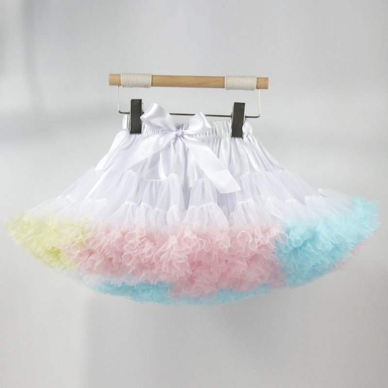 Filipino Pigeon New Generation Children's Pruffled Skirt European and American New Girls' Skirt Princess Tutu Skirt Super Pruffled Cake Skirt - Image 2