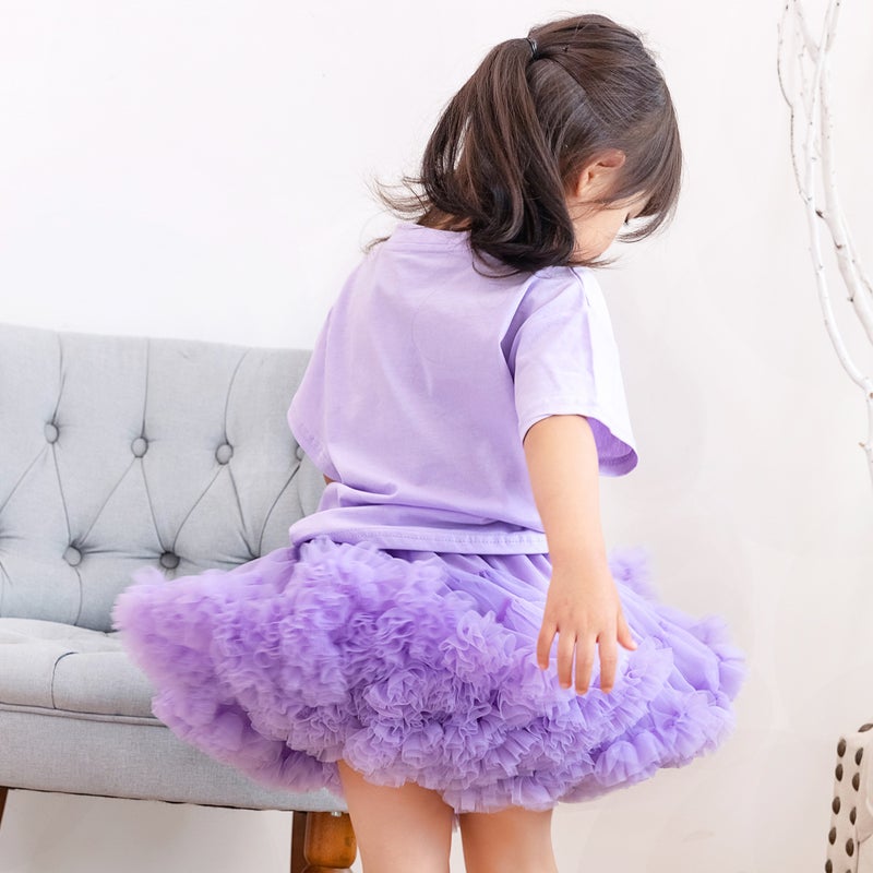 Filipino Pigeon New Generation Children's Pruffled Skirt European and American New Girls' Skirt Princess Tutu Skirt Super Pruffled Cake Skirt - Image 4