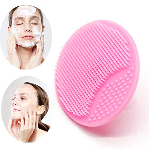 SQULIGT 2 PCS Silicone Face Mask Brush and 2 PCS Face Scrubber, Facial Applicator Brushes for Applying Facial Mask, Soft Silicone Facial Cleansing Brush Pad Cosmetic Scrapers(Set of 4) - Image 5