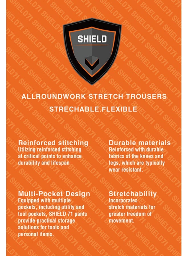 Shield Drill Twill Work Pants for Men – Heavy-Duty Durable Workwear Pants for Construction, Trades, and Industrial Use
KHAKI COLOR - Image 5