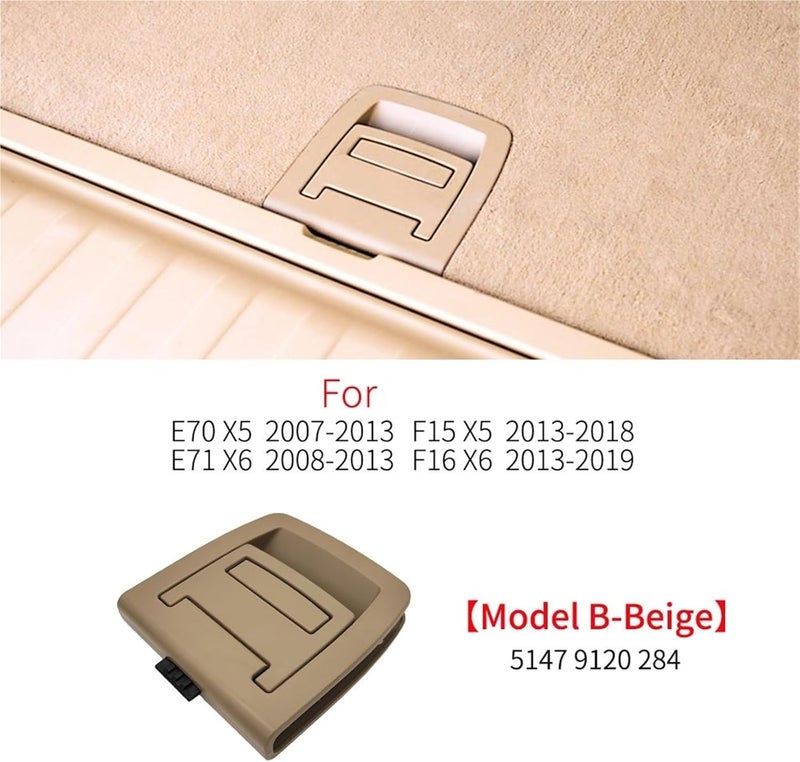 Vuzmode Trunk Handle Cover for BMW X5 X6 - Image 2