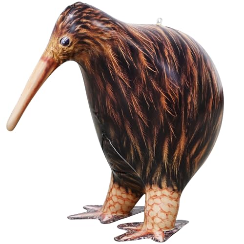 Jet Creations 18 L Inflatable Kiwi Bird Brown Tan Realistic Wildlife Animal Figure for Theme Parties Pool Fun Home Yard Dcor Bird Toy for Kids Thanksgiving Christmas Winter - Image 1