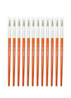 Artmate Artmate Artist Brushes Round 12 Size, Set Of 12 Pieces 