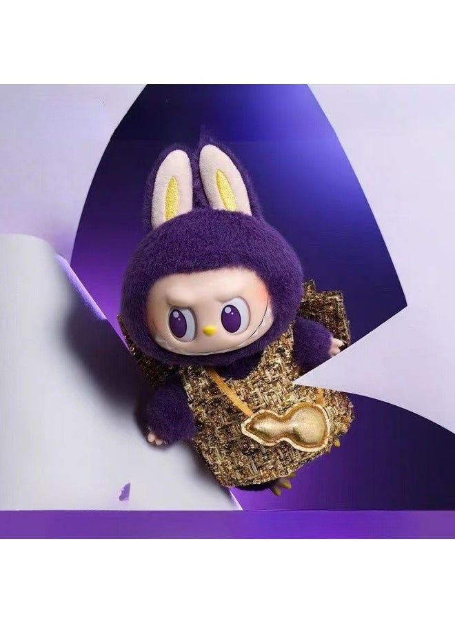 OCTOBER Charming Bubble Matt Labubu plush toy doll Cute Labubu vinyl plush toy the best gift for family and friends  - Image 2