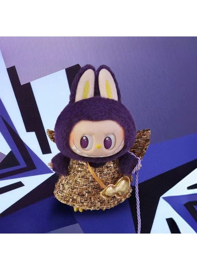 OCTOBER Charming Bubble Matt Labubu plush toy doll Cute Labubu vinyl plush toy the best gift for family and friends  - Image 1