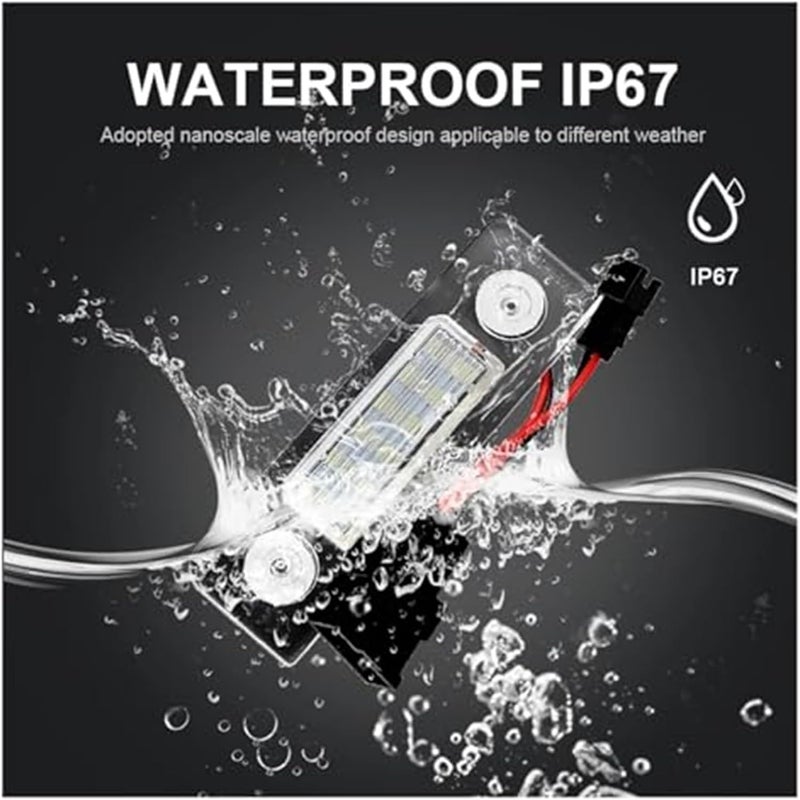 Wivplex 2X White Canbus Error Free License Plate Light - Image 5