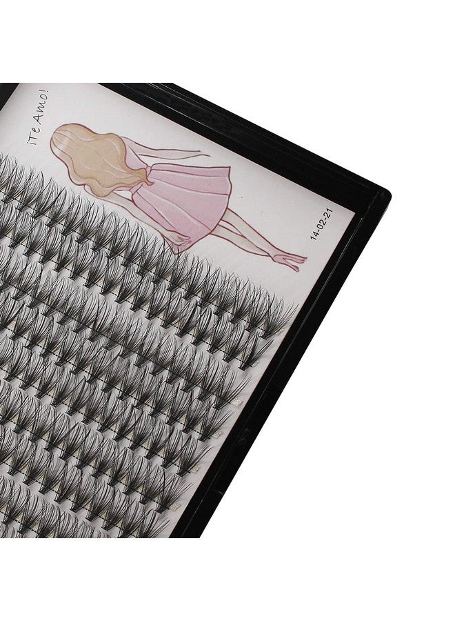 Dedila 822Mm To Choose 20D;40D Individual False Eyelashes Makeup Cluster Eyelashes Thickness 0.07Mm D Curl Natural Long Black Soft Lightweight 3D Eye Lashes Extensions Dramatic Look (14Mm) - Image 1