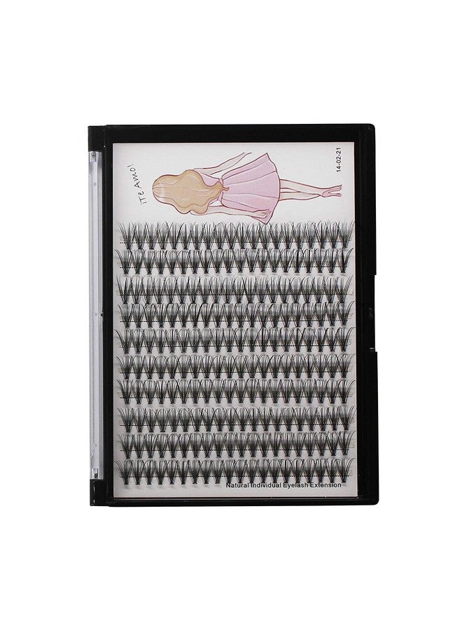 Dedila 822Mm To Choose 20D;40D Individual False Eyelashes Makeup Cluster Eyelashes Thickness 0.07Mm D Curl Natural Long Black Soft Lightweight 3D Eye Lashes Extensions Dramatic Look (14Mm) - Image 3
