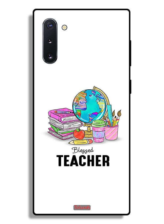 Tolwak Samsung Galaxy Note 10 Protective Case Cover Blessed Teacher - Image 2