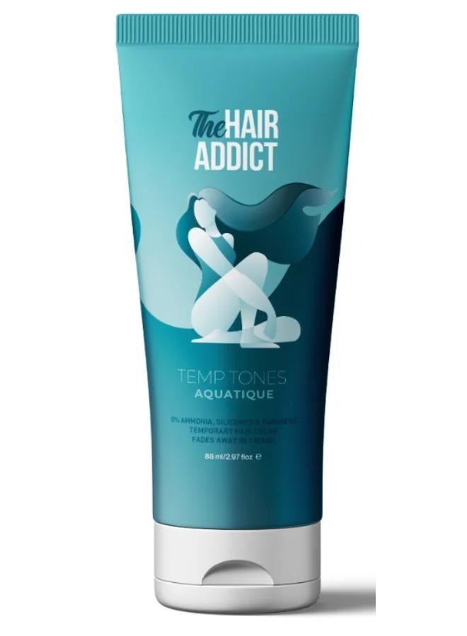 The Hair Addict Temp Tones  Aquatique 88ml - Image 1