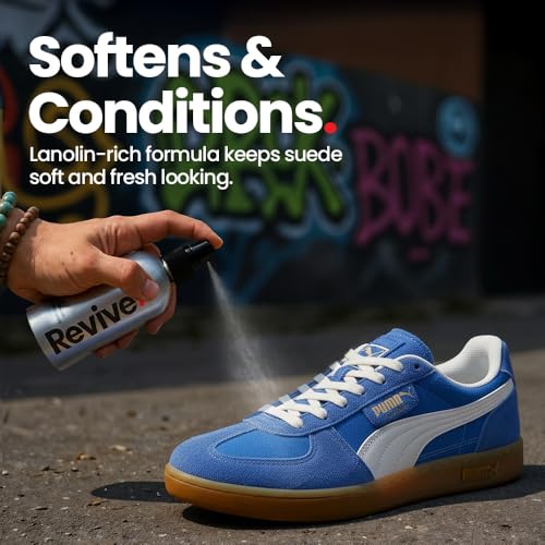 SHOEGR Revive Suede & Nubuck Restoration Spray | Suede Leather Shiner & Color Refresher | Works on All Colors | 200ml - Image 5