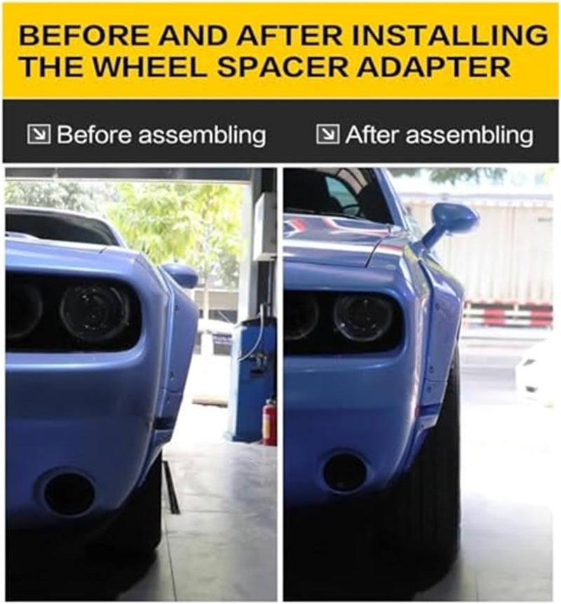 QASULER 4x100mm Wheel Spacers for Prelude - Image 3