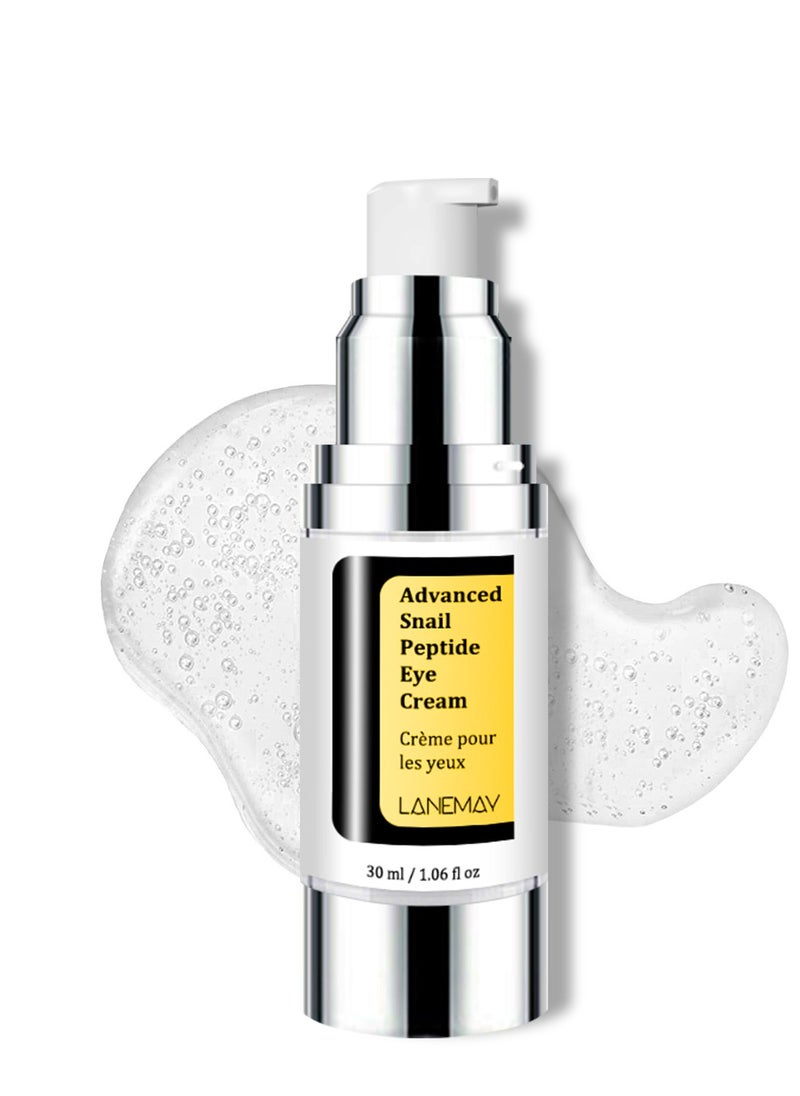 Advanced Snail Peptide Eye Cream With Snail Mucin And Niacinamide, Dark Circles and Puffiness,Anti-aging,Brightens, Reduces Puffiness, Dark Circles, And Fine Lines, Eye Treatment  30 ml - pzsku/ZAFF326855651C69414FFZ/45/_/1717749375/a18b28a8-2018-4c36-8c9a-4cc2400f322a