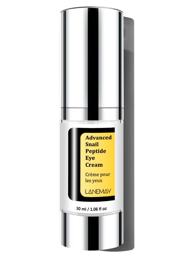 Advanced Snail Peptide Eye Cream With Snail Mucin And Niacinamide, Dark Circles and Puffiness,Anti-aging,Brightens, Reduces Puffiness, Dark Circles, And Fine Lines, Eye Treatment  30 ml - pzsku/ZAFF326855651C69414FFZ/45/_/1717749486/bff7be60-acd1-4bfc-9ef9-3ab1a14c36b4