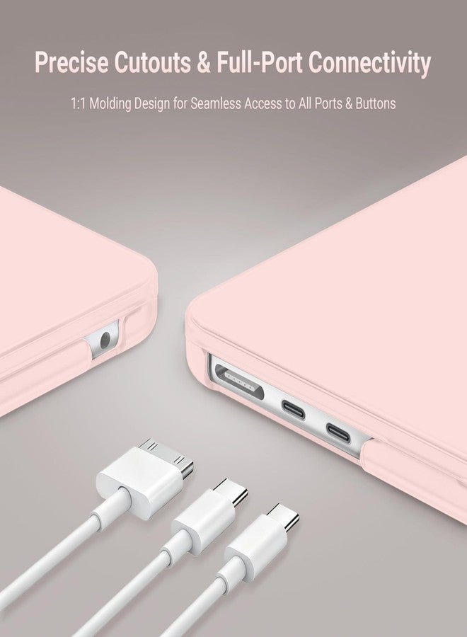 موسيسو غطاء MOSISO متوافق مع جهاز MacBook Air مقاس 13 بوصة (موديل 2026)، لون وردي طباشيري - Image 5
