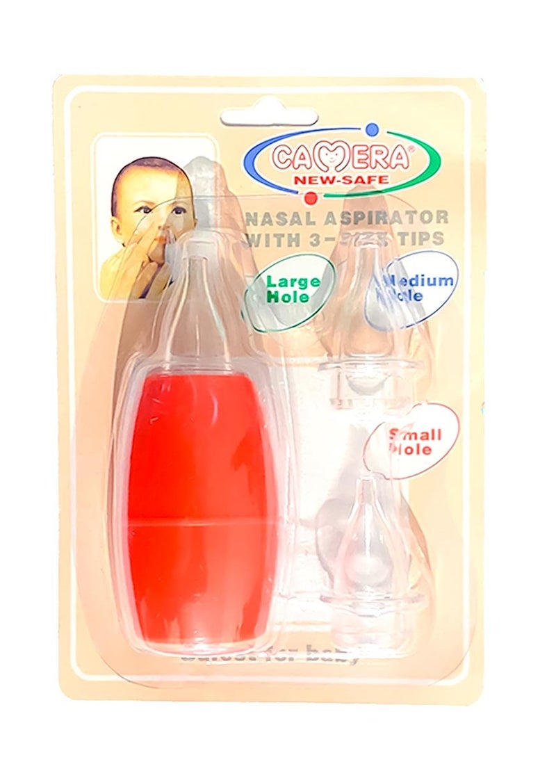 Camera Baby Corporation - Camera Nasal Aspirator Baby Red (21130) - Image 1