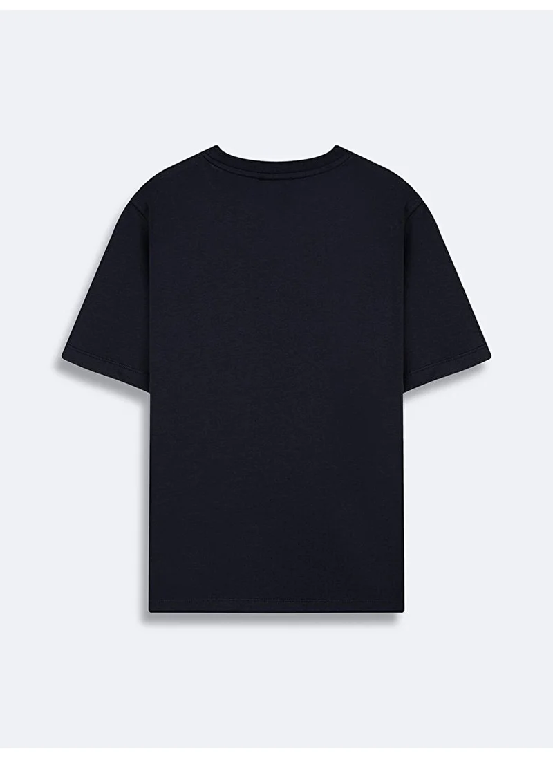 إل تي بي Navy Blue T-Shirt