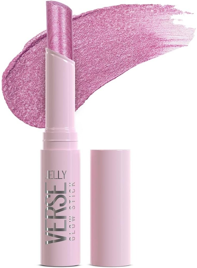 Swiss Beauty Jelly Verse Eyeshadow Glow Stick | Rich Colour Payoff, Crease-Proof Formula | 3-in-1 Use for Eyes, Lips & Cheeks | Aqua-Infused Jelly Texture | 6 Stellar Shades | 3g Twilight Beam - Image 1