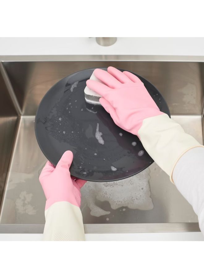 RINNIG Pink cleaning gloves Small - Image 3