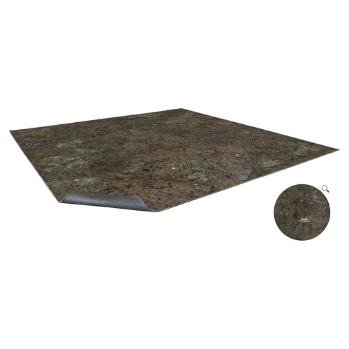 Battle Systems Muddy Streets Gaming Mat 2x2 Grid - Image 1