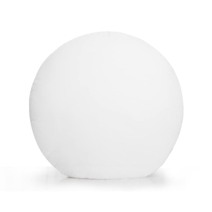 SQUARE DECORATIVE ROUND THROW PILLOW INSERTS FORM STUFFER CUSHION SHAM FILLER 32 WHITE 1 COUNT PACK OF 1